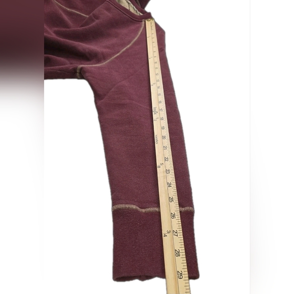 Burberry London Men’s L Burgundy Crewneck Sweatshirt - Picture 6 of 11